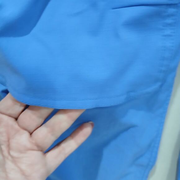 DULUTH TRADING Heirloom Gardening Bib Overalls Small 29 Blue NWT Ripstop - Picture 9 of 15